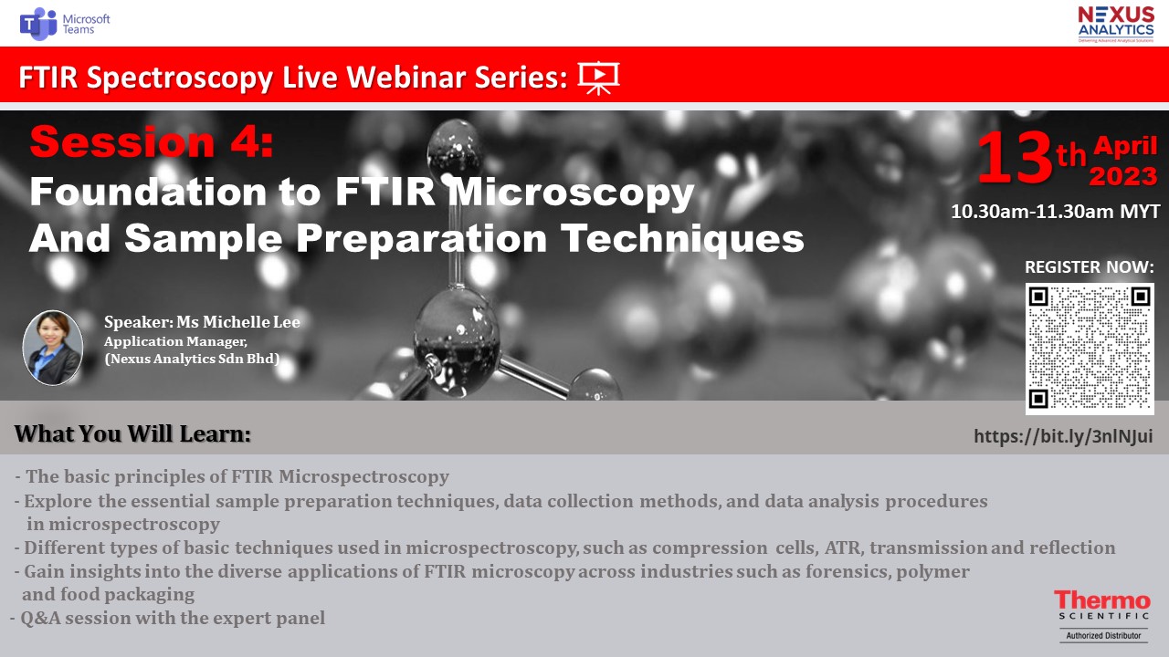 Session 4 FTIR Microscopy Flyer